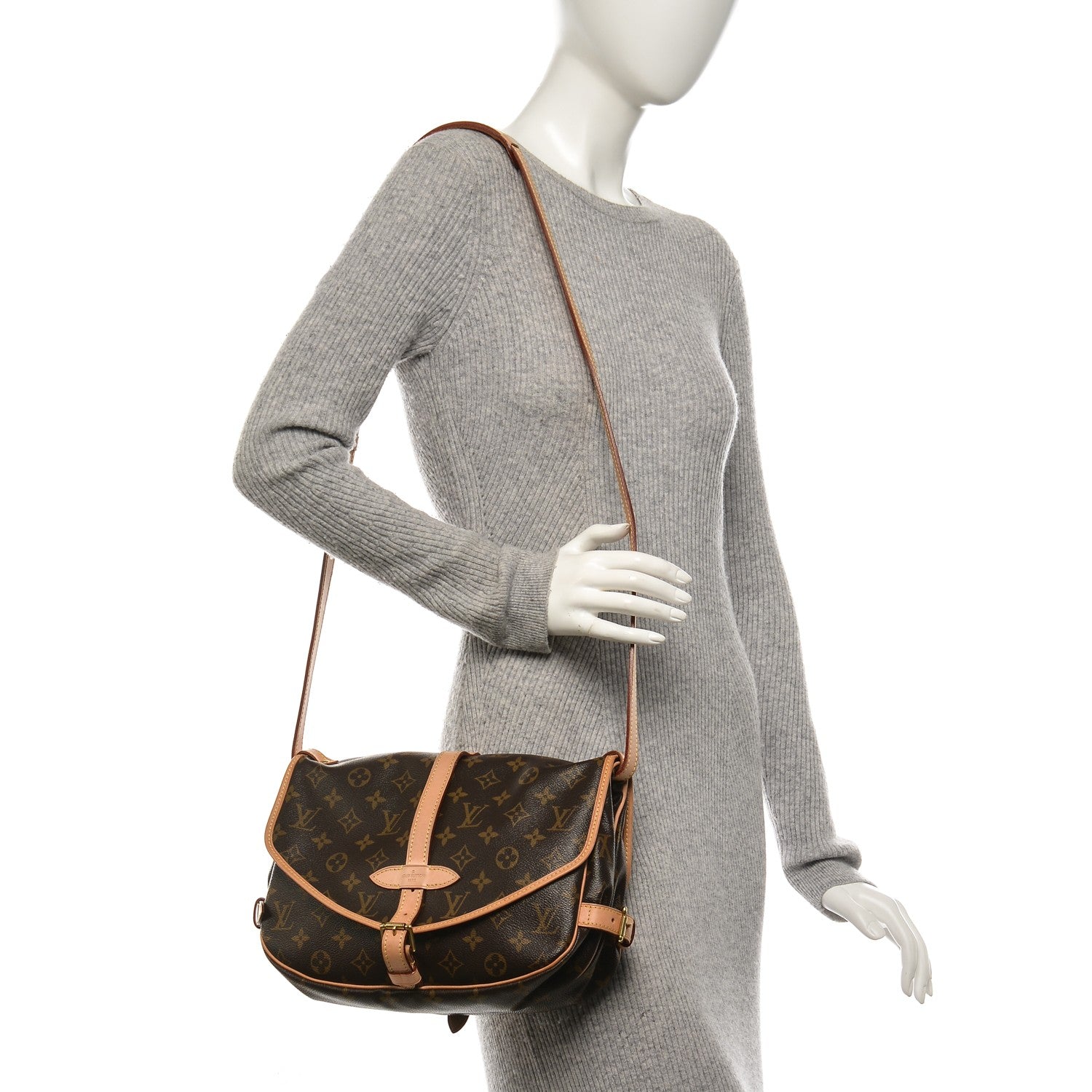 Louis Vuitton Monogram Saumur MM 2 of 8