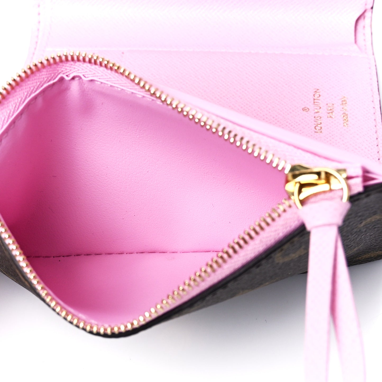 Monogram 2021 Christmas Animation Japanese Garden Victorine Wallet Wisteria Pink