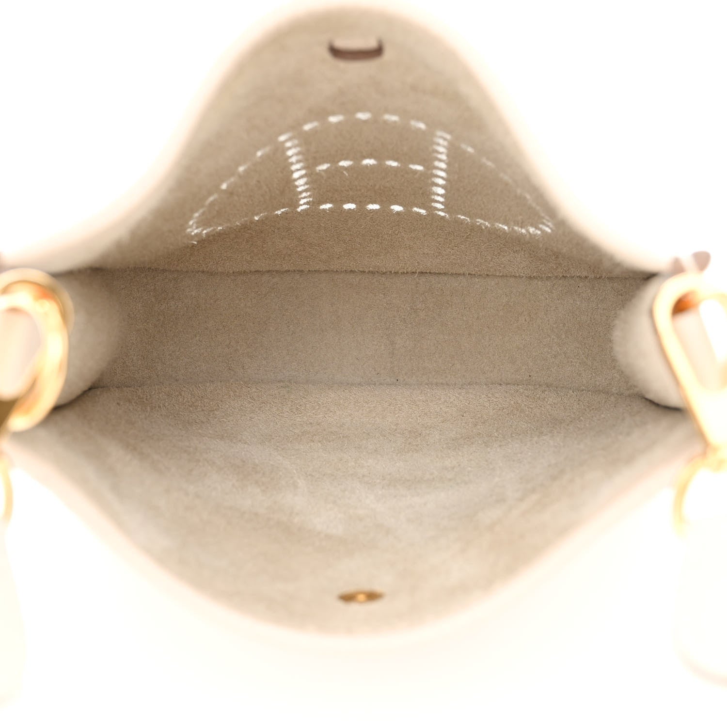 Hermes Taurillon Clemence Evelyne TPM Craie 5 of 11