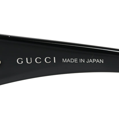 Gucci Metal Horsebit Frameless Mask Sunglasses GG2174S Black Silver 5 of 8