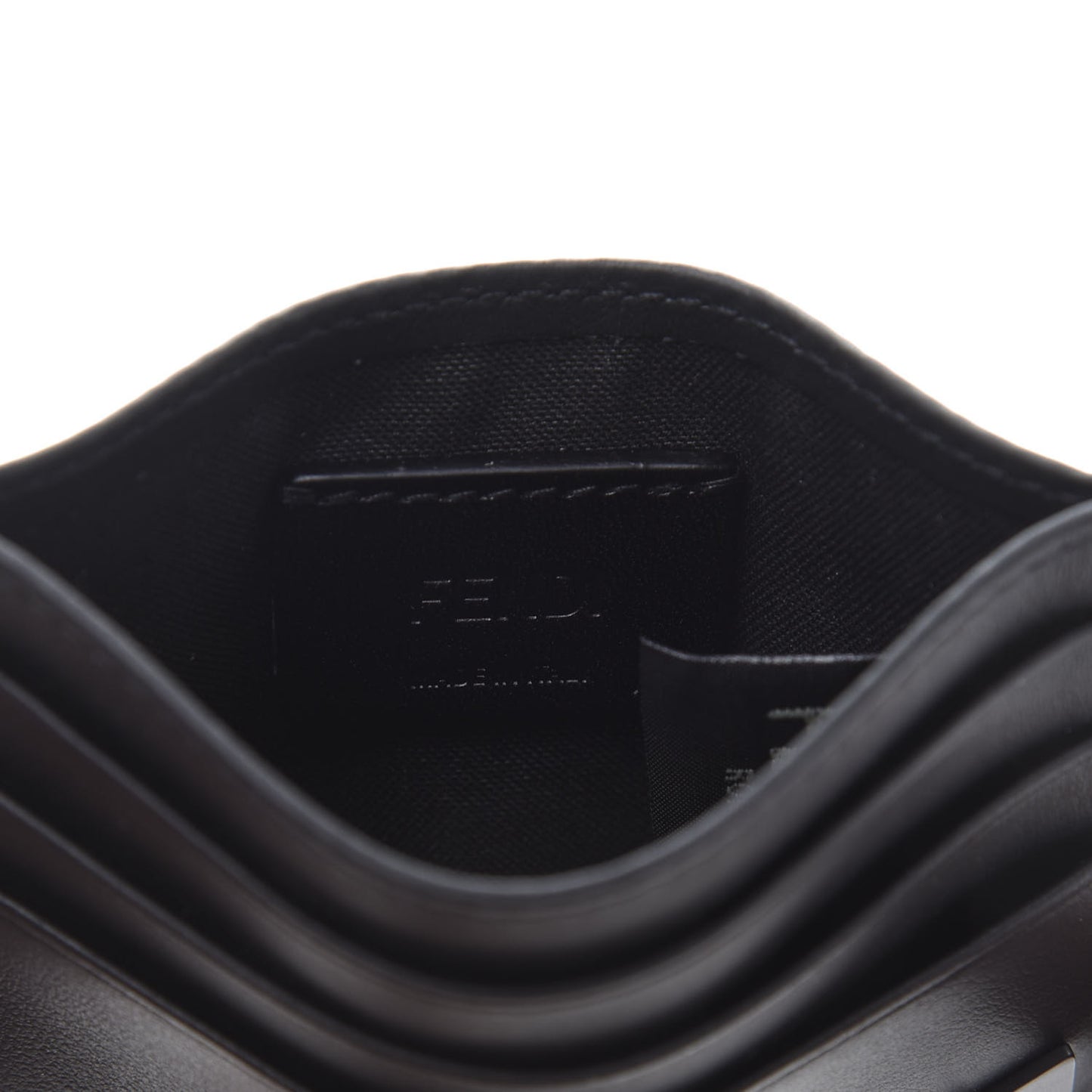 Vitello Century Mini Bug Eyes Card Holder Black