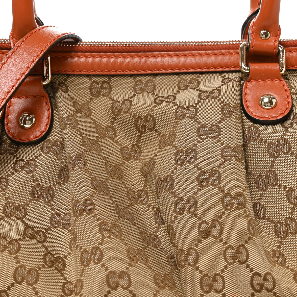 Monogram Medium Sukey Top Handle Orange