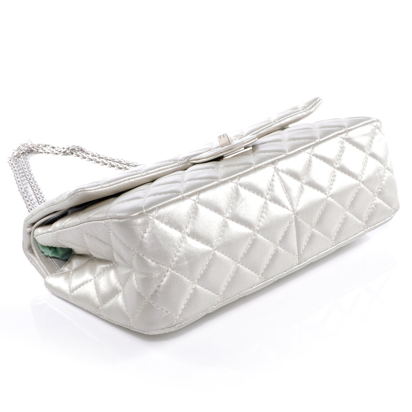 Lambskin 2.55 Reissue 226 Flap Silver