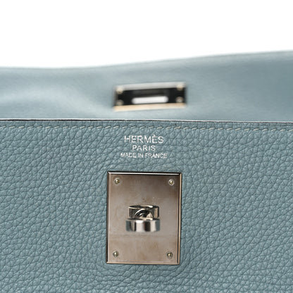 Hermes Togo Kelly Retourne 32 Ciel 5 of 9