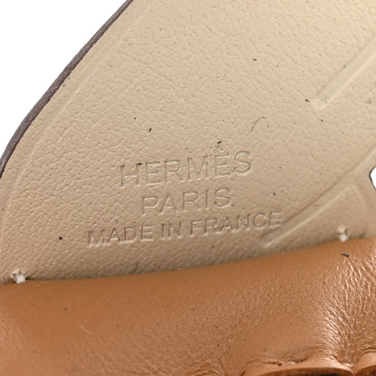 Hermes Milo Lambskin Grigri Rodeo Pegase Horse Bag Charm PM Chai Black Nata 4 of 4