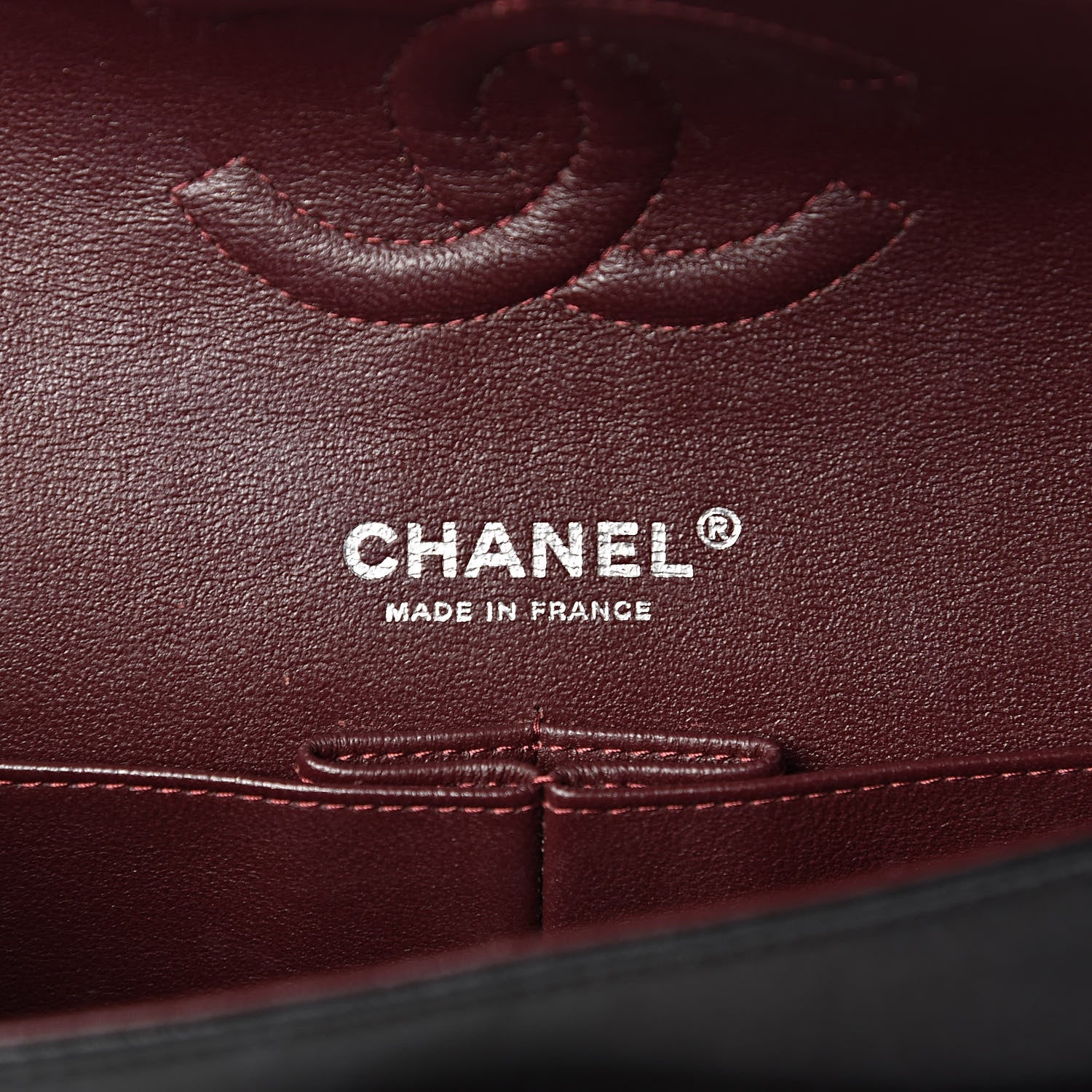 Chanel Lambskin Quilted Medium Double Flap Black 6 of 16