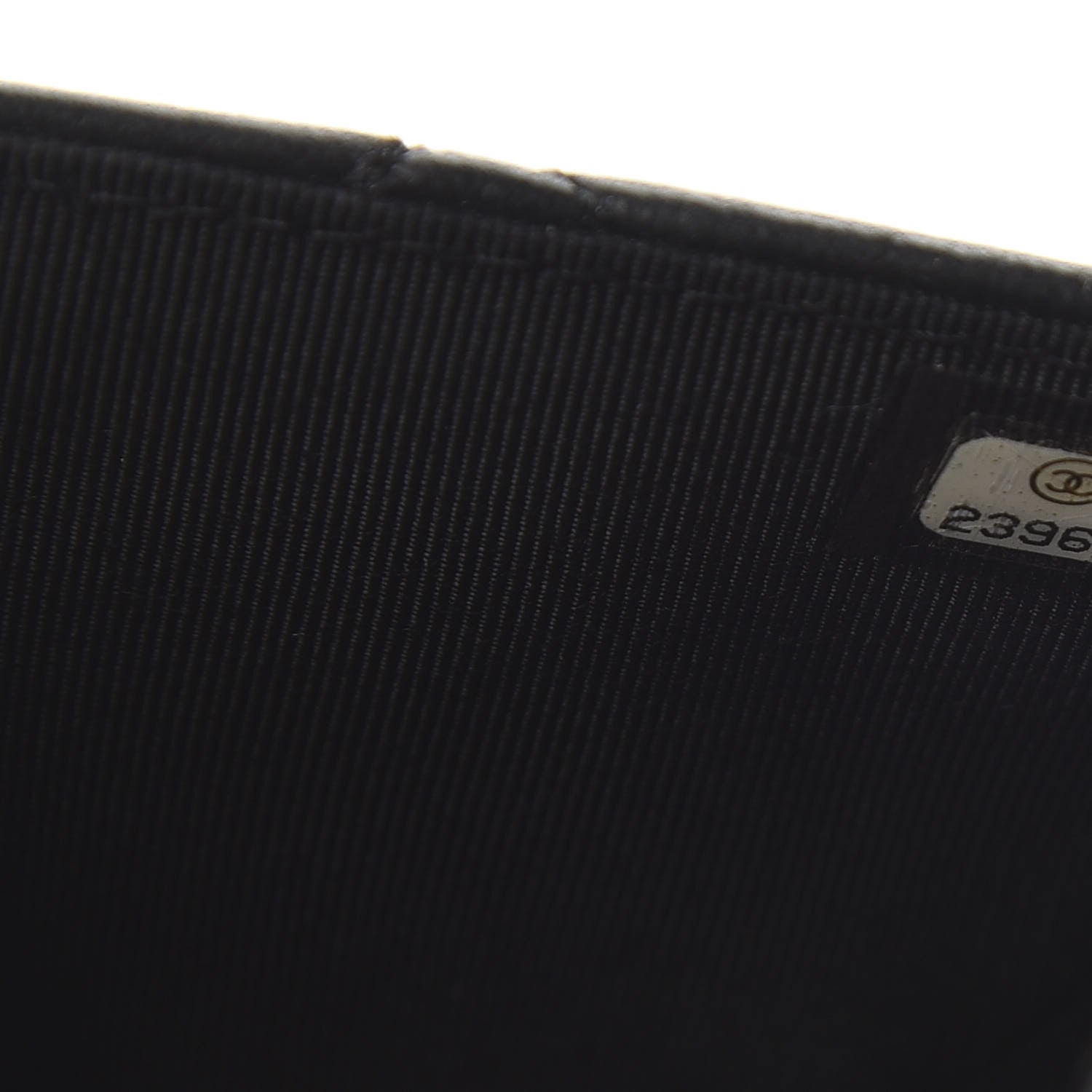 Chanel Lambskin Quilted Wallet On Chain WOC Black 10 of 12