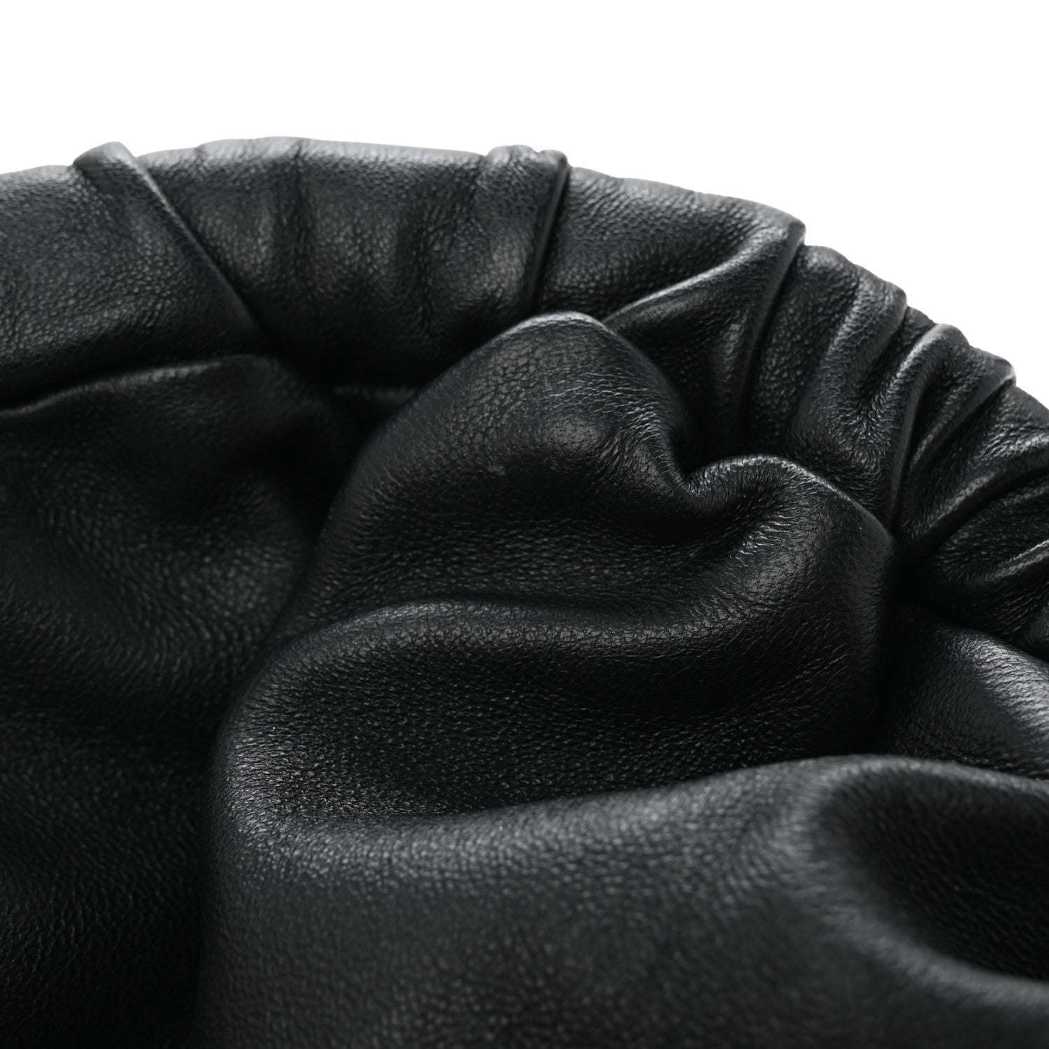 Mansur Gavriel Lambskin Cloud Clutch Black 11 of 12