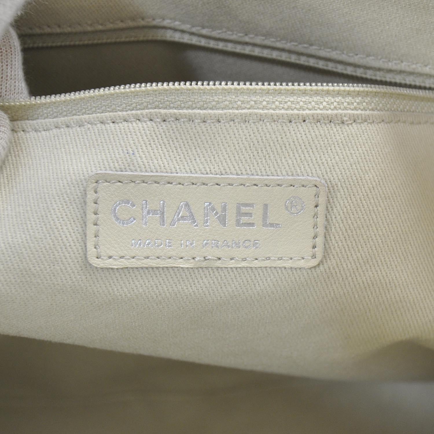 Chanel Vinyl Quilted In the Business Camera Case Blue 6 of 9