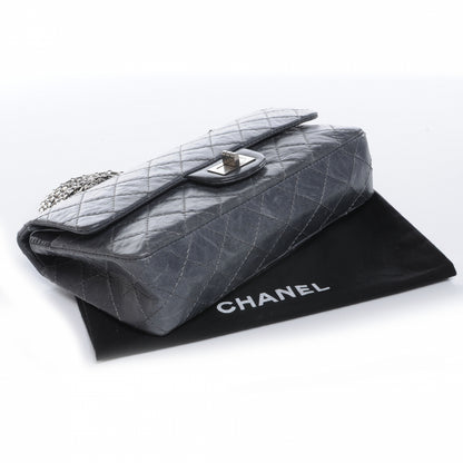 Chanel Aged Calfskin 50th Anniversary 2.55 Reissue 225 Flap Grey 4 of 8