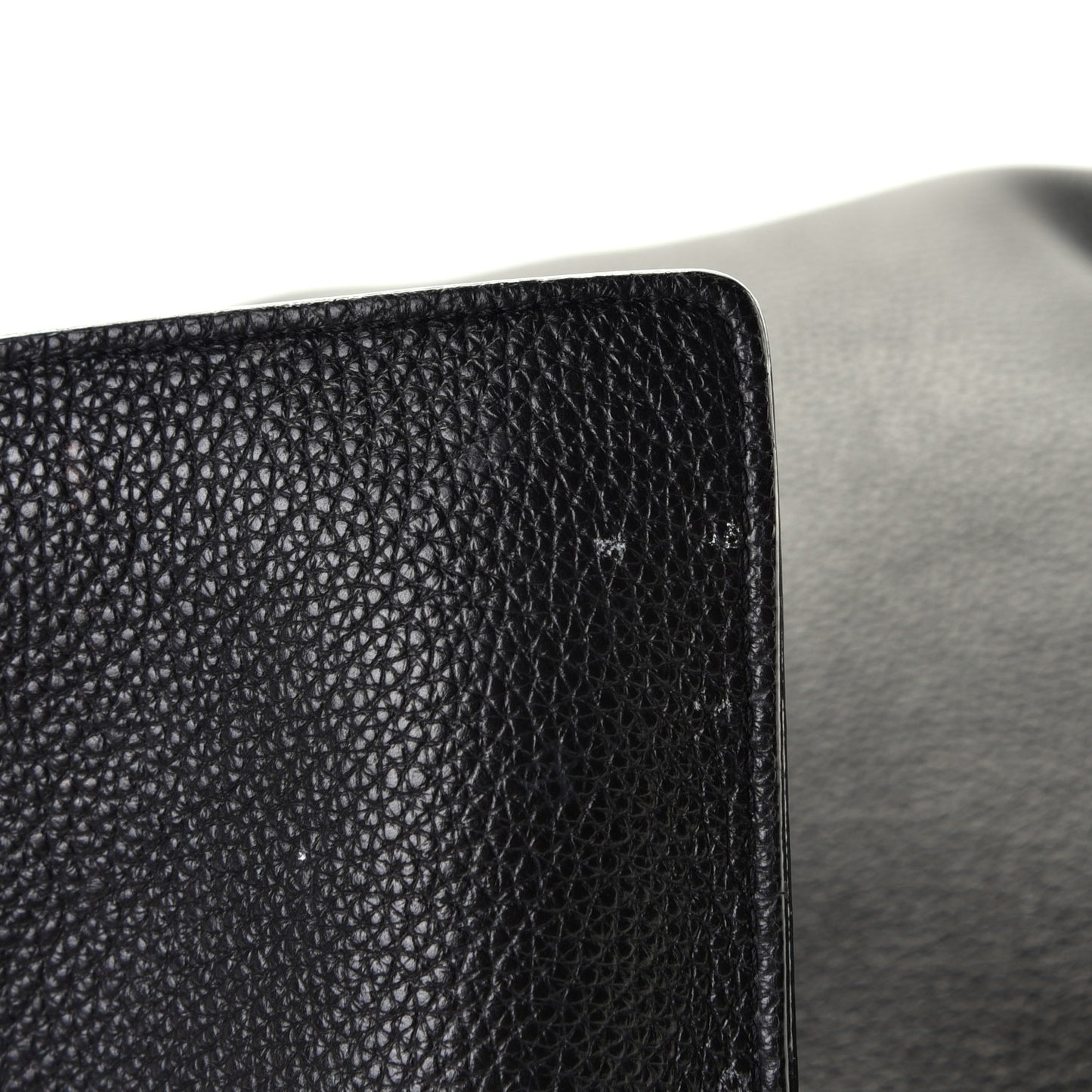 Grainy Calfskin Nine2Five East West Tote Black