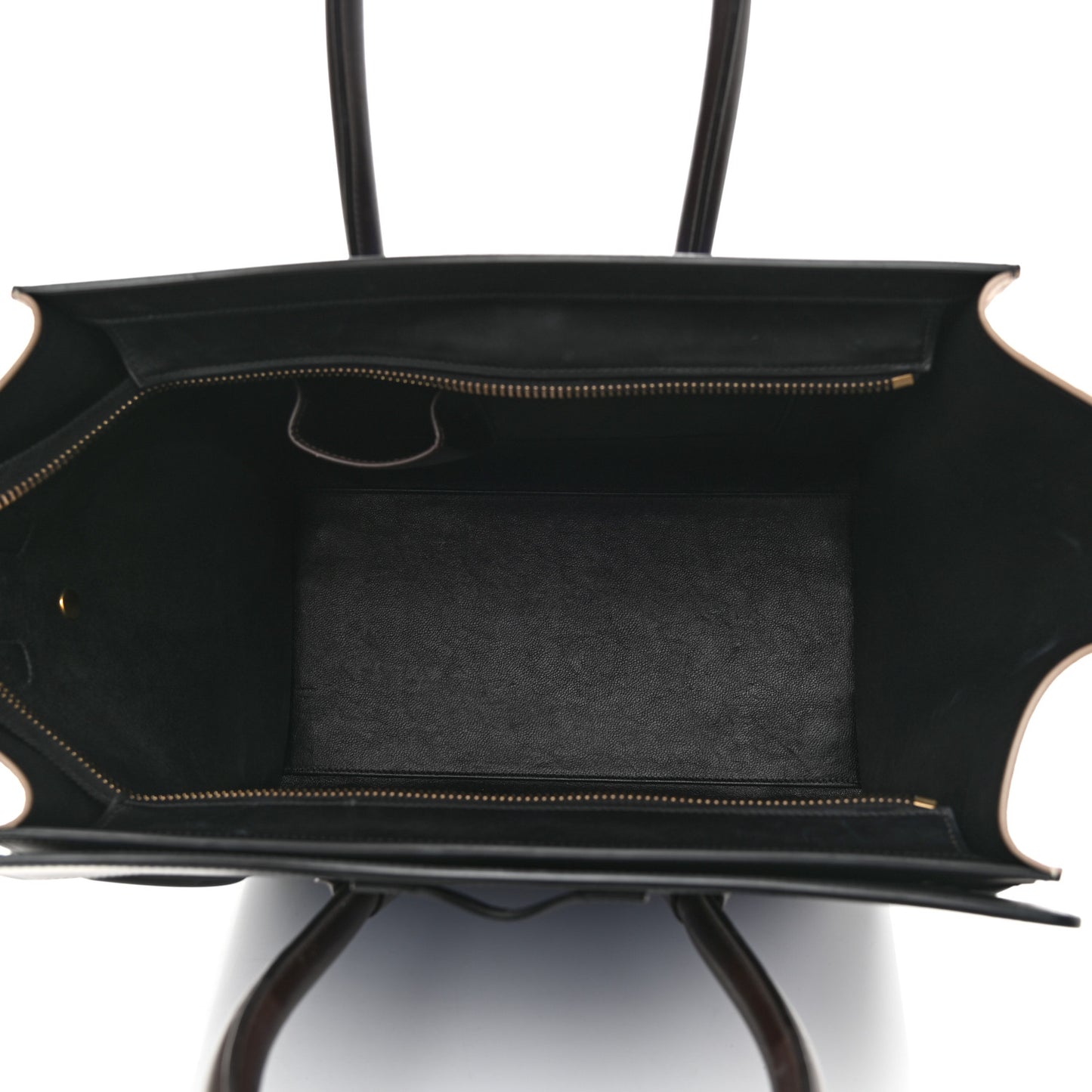 Elephant Calfskin Mini Tri-Color Luggage Indigo