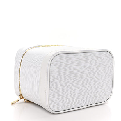 Louis Vuitton Epi Nice Mini White 4 of 10