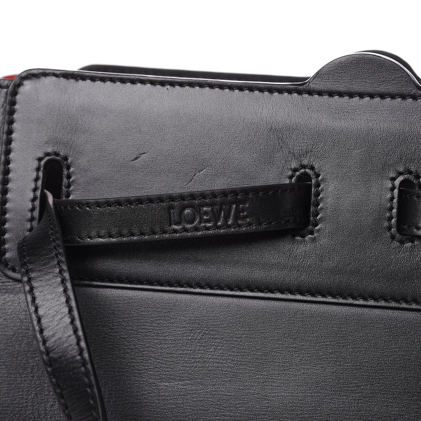 Boxcalf Lazo Tote Black
