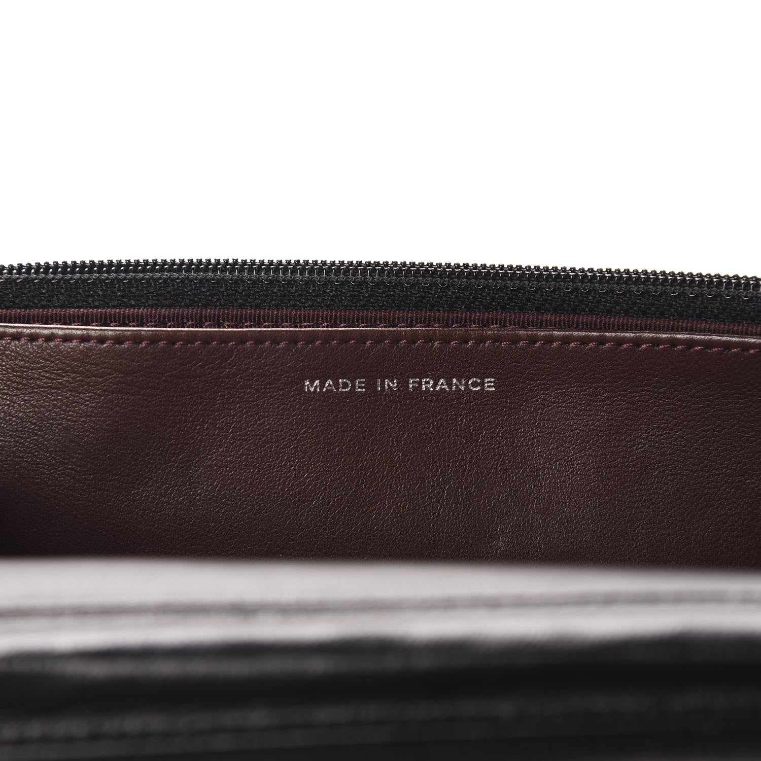 Chanel Lambskin Quilted Wallet On Chain WOC Black 9 of 11