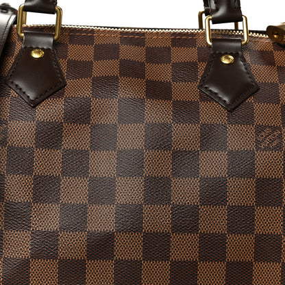 Louis Vuitton Damier Ebene Speedy Bandouliere 30 9 of 11