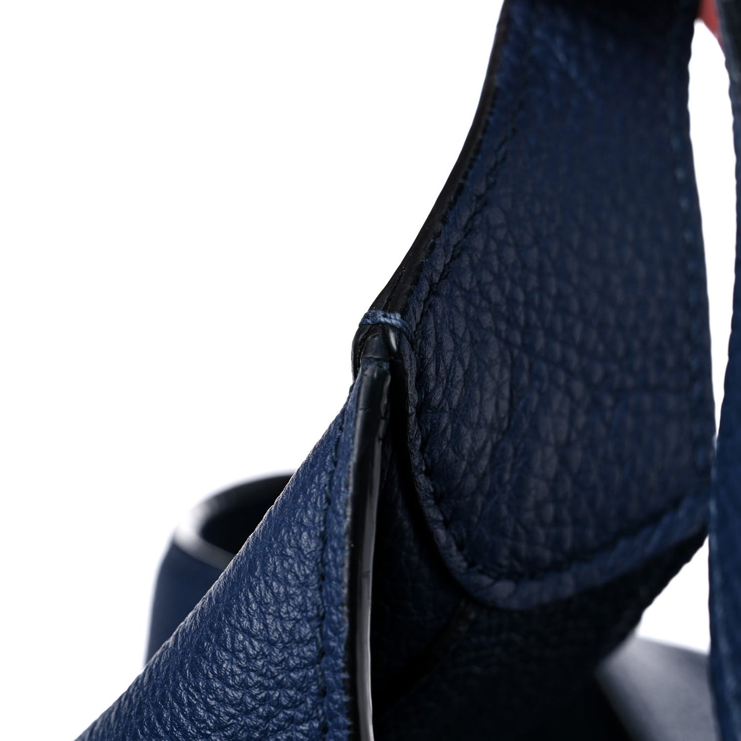 Soft Grained Calfskin Large Jackie Hobo Classic Blue Marine