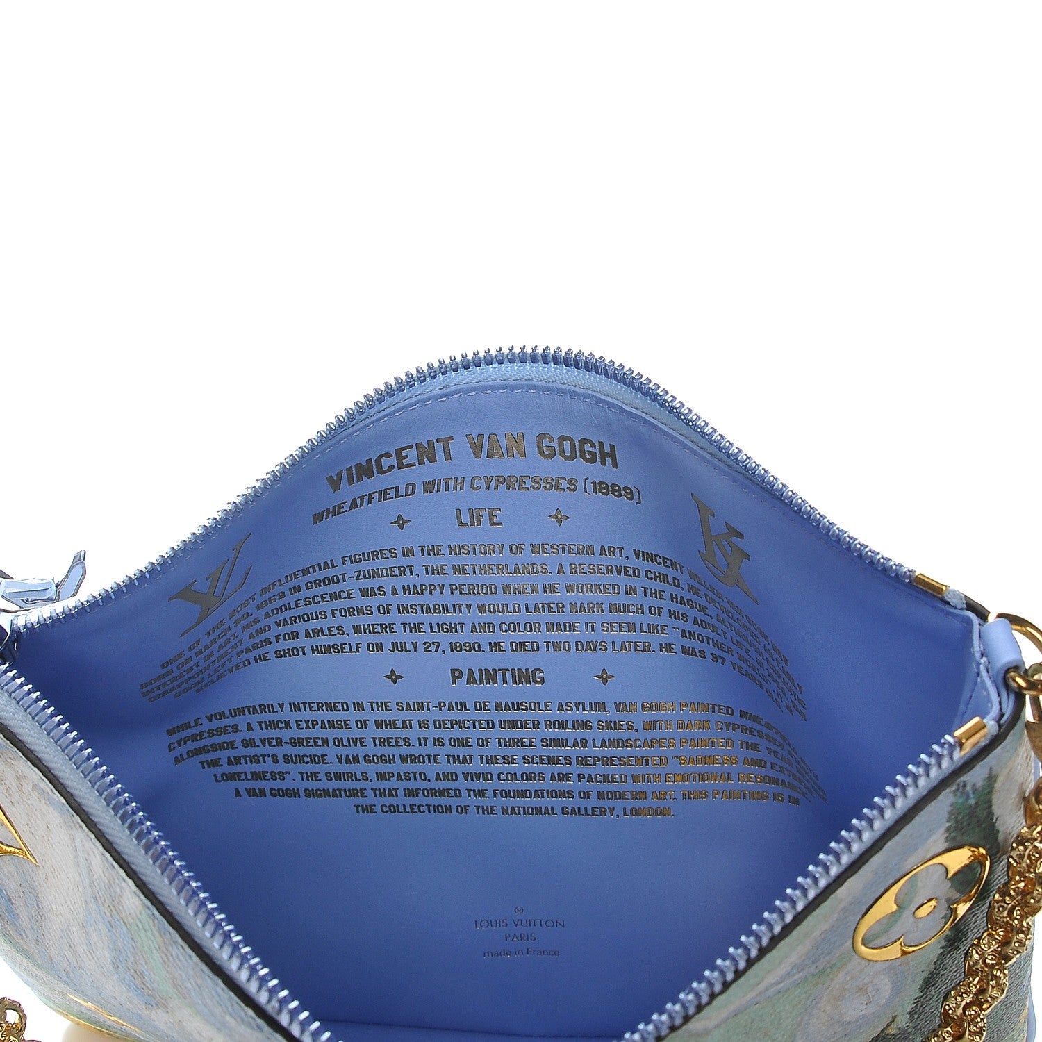 Louis Vuitton Masters Van Gogh Pochette Clutch 7 of 10