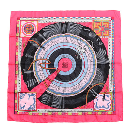 Hermes Silk Cent Plis Des Miao Scarf 90 1 of 3