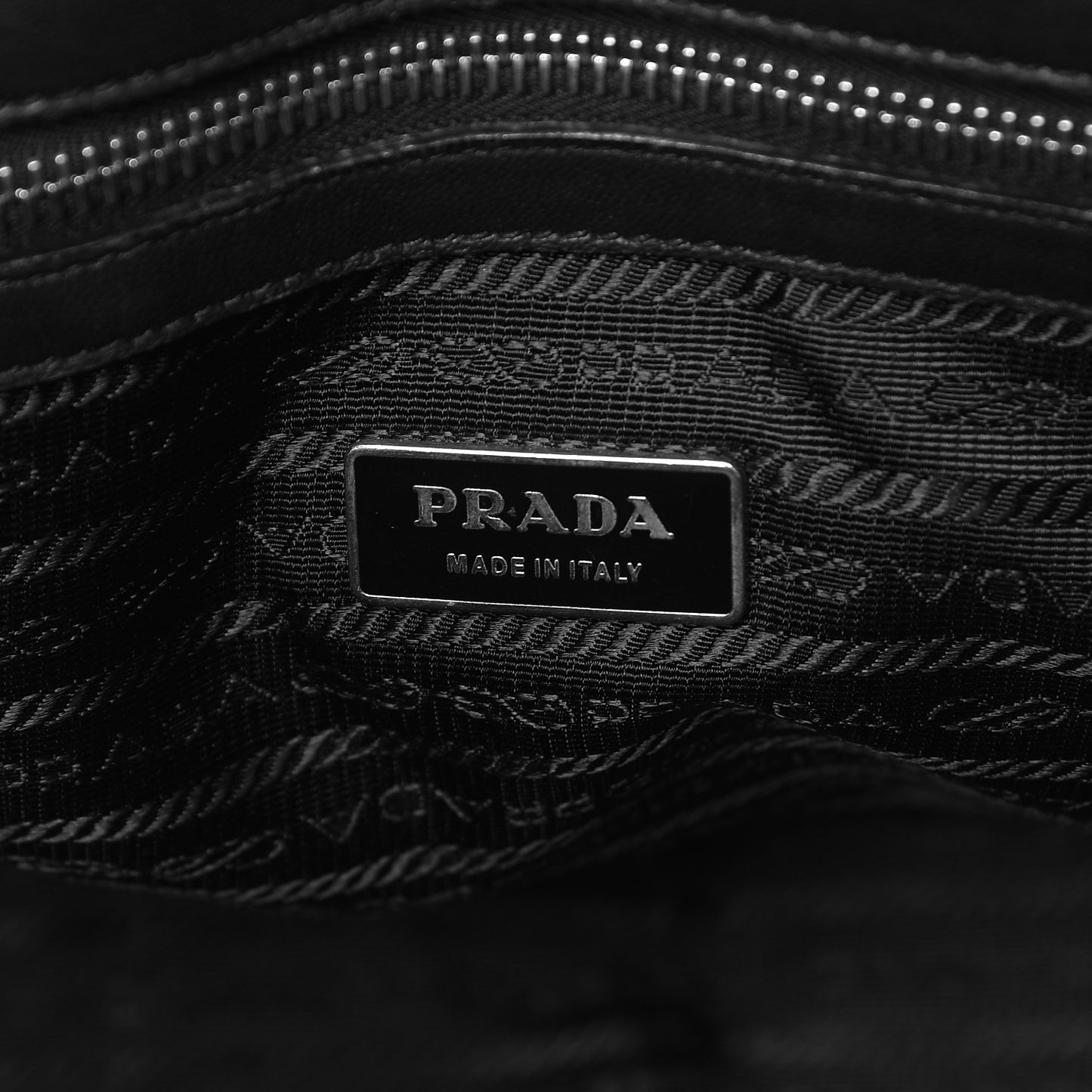 Nappa Gaufre Satchel Black
