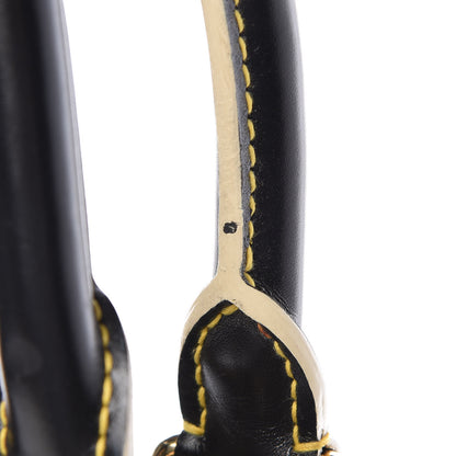 Louis Vuitton Suhali Lockit GM Black 9 of 13