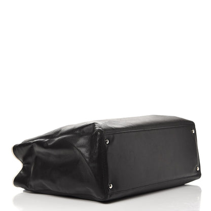 Chanel Lambskin Executive Cerf Shopper Tote Black 4 of 13
