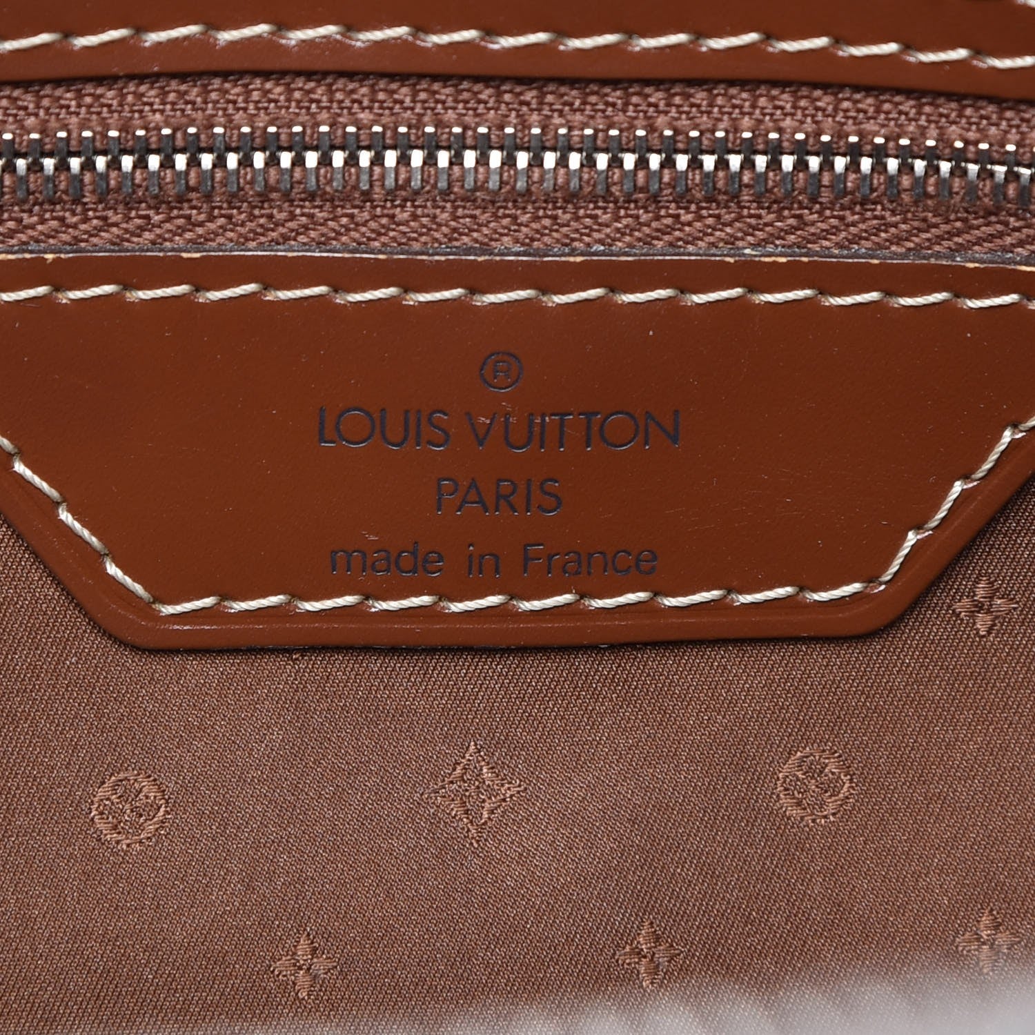Louis Vuitton Suhali Lockit GM Sienne 6 of 10