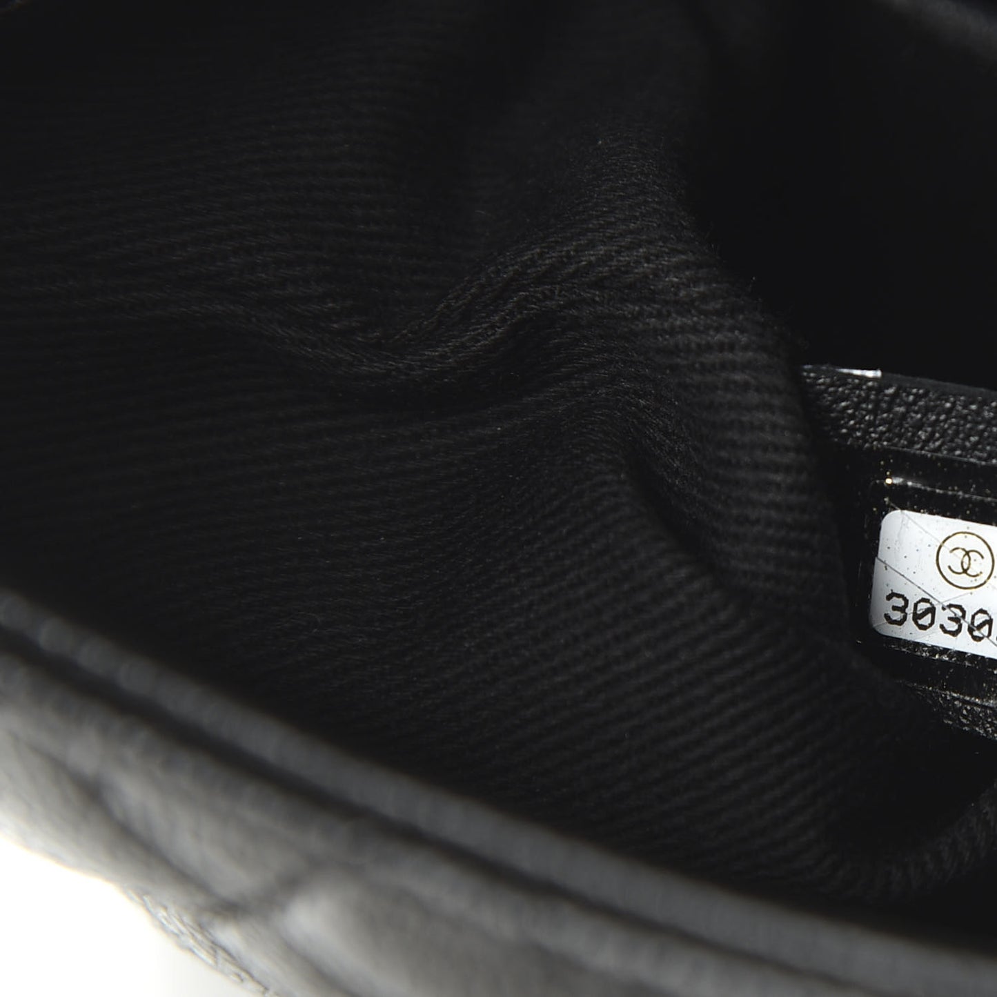 Caviar Quilted Mini Coco Handle Flap So Black