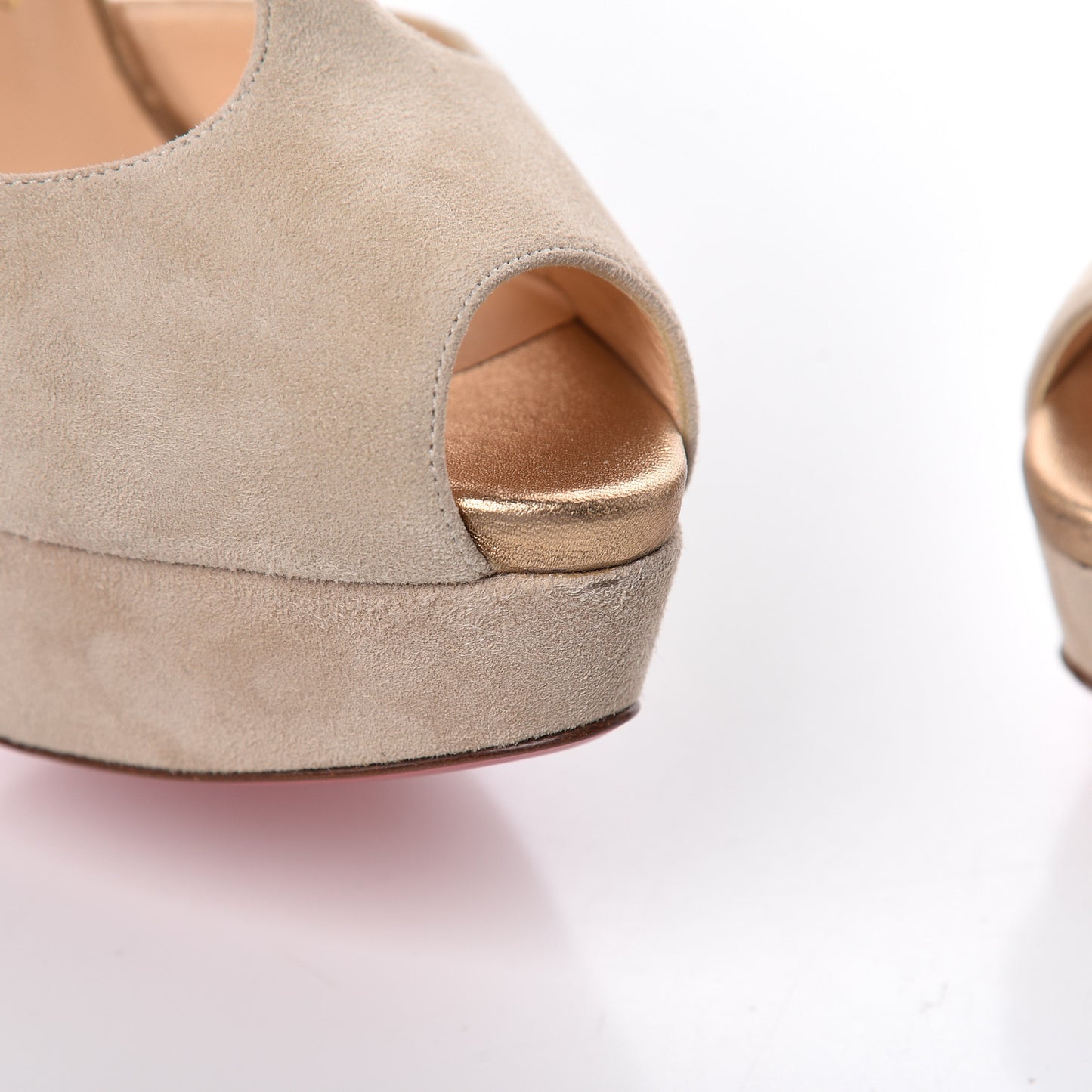 Suede Confusalta 150 Sandals 37 Colombe
