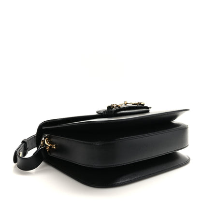 Gucci Azalea Calfskin Horsebit 1955 Shoulder Bag Black 4 of 9