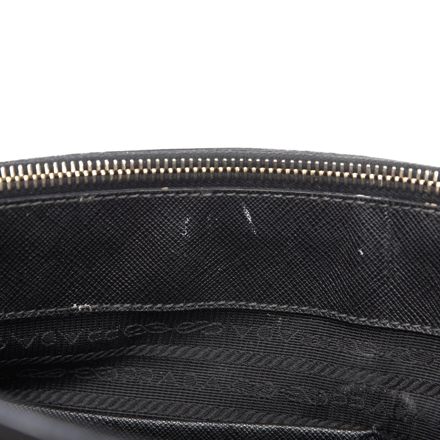 Prada Saffiano Medium Galleria Double Zip Tote Black 9 of 17