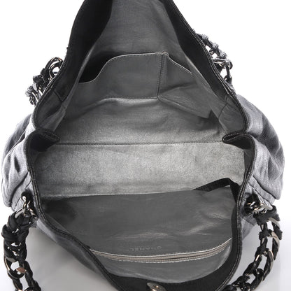 Chanel Glazed Caviar Modern Chain Tote Black 5 of 7