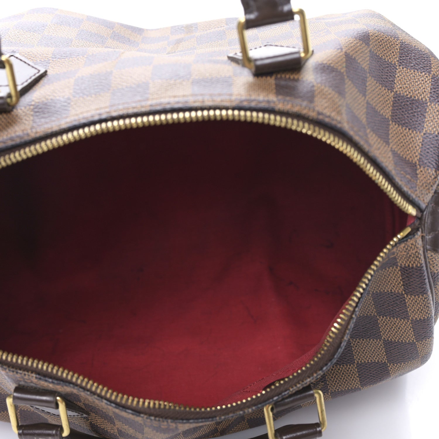 Louis Vuitton Damier Ebene Speedy 30 5 of 8