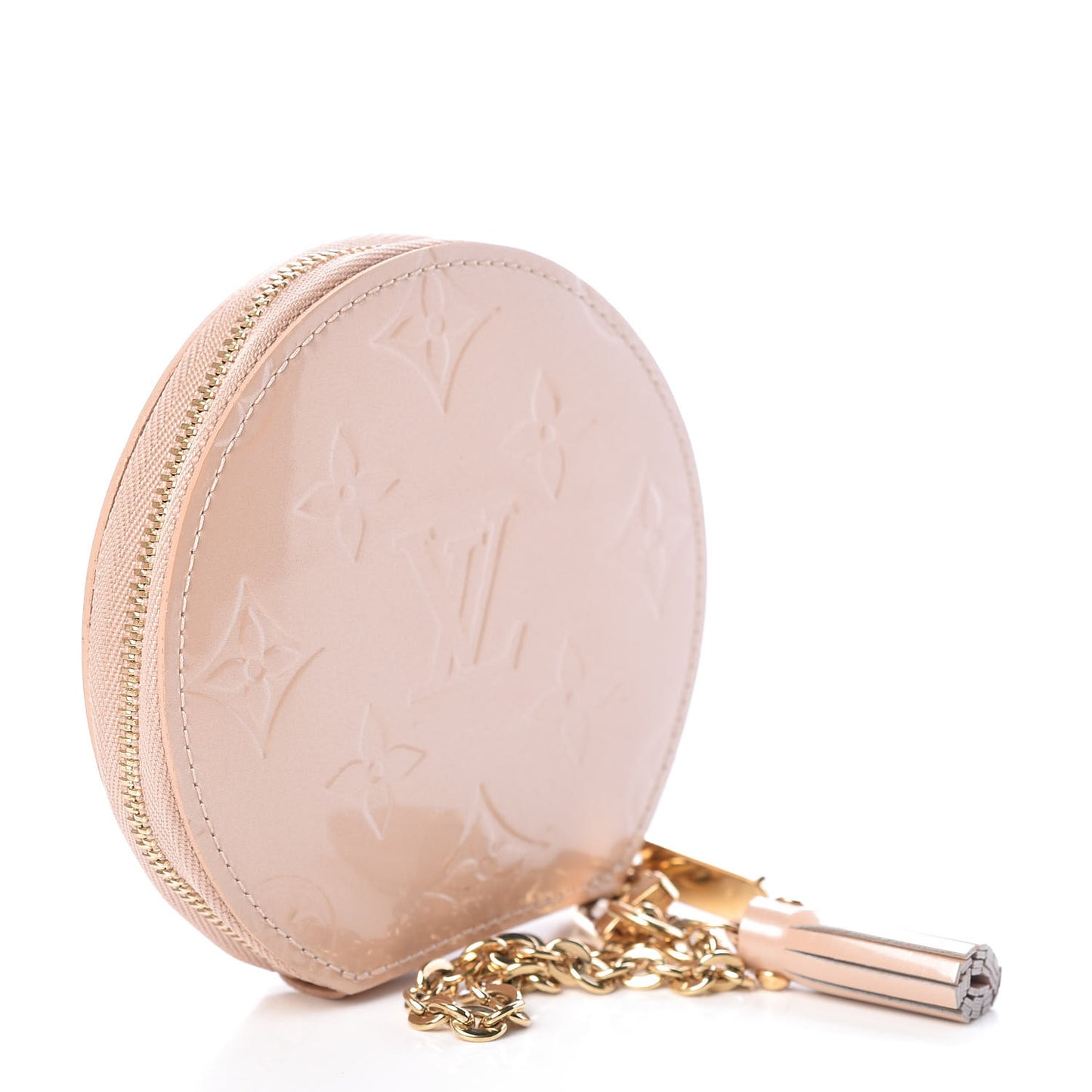 Vernis Chapeau Coin Purse Rose Florentin