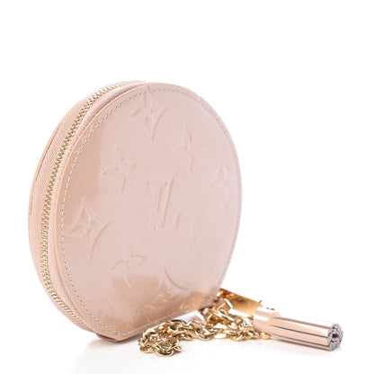Louis Vuitton Vernis Chapeau Coin Purse Rose Florentin 3 of 6