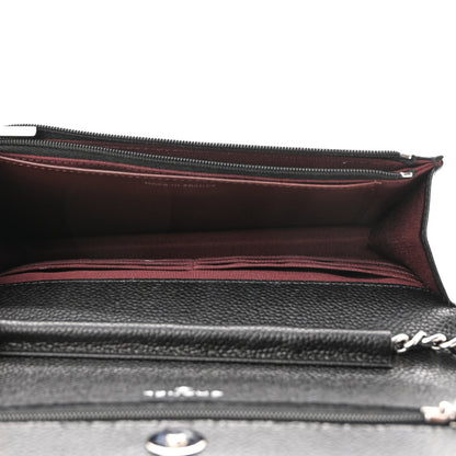 Chanel Caviar Quilted Wallet on Chain WOC Black 5 of 12