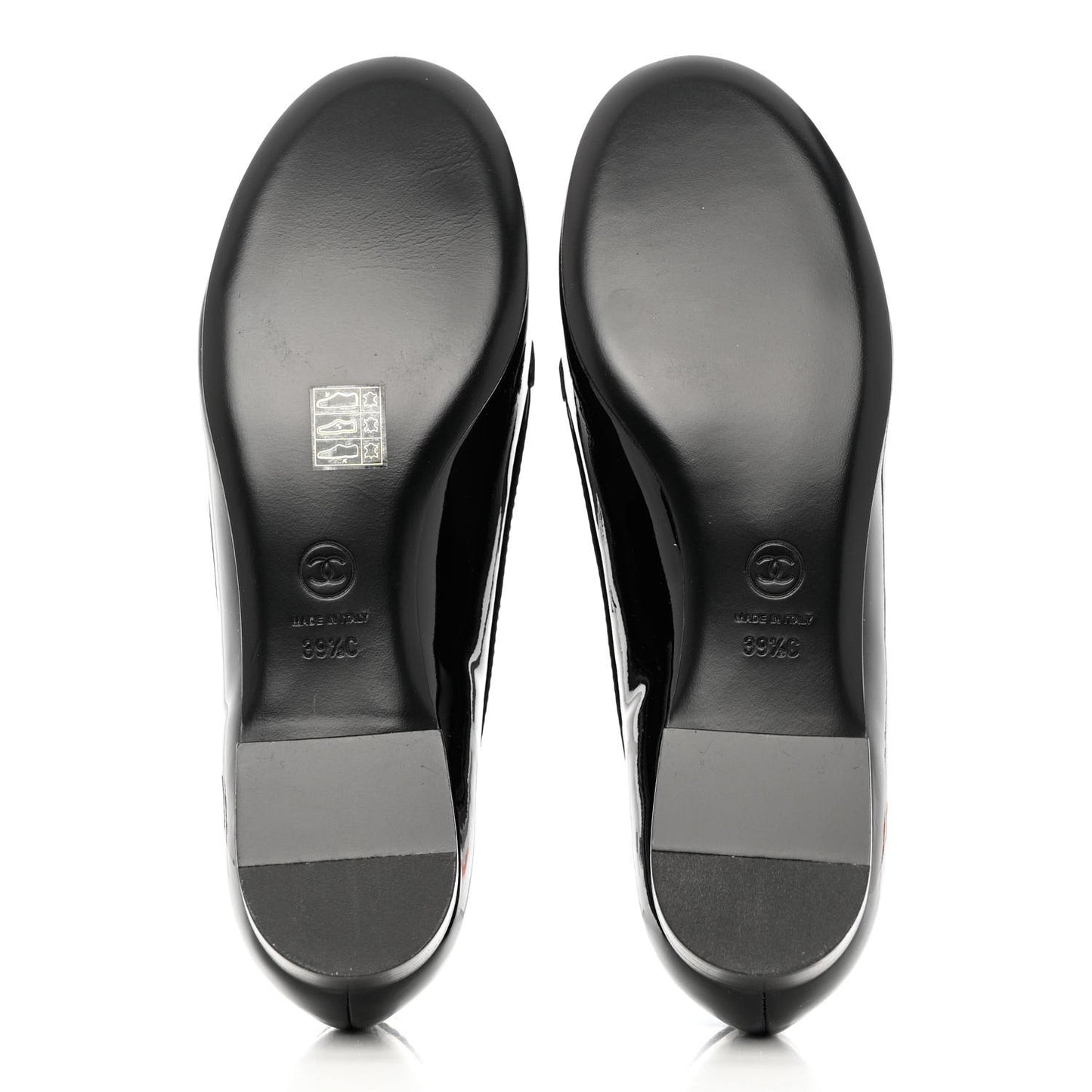 Patent Chain Loafers 39.5 Black