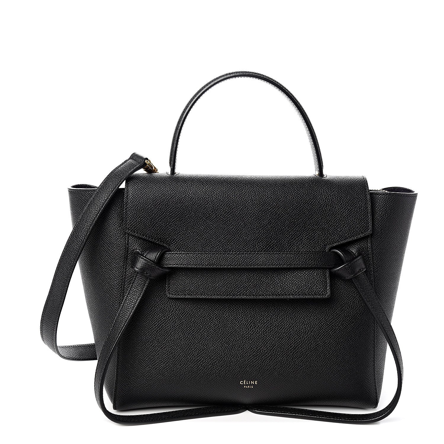 Celine Baby Grained Calfskin Micro Belt Bag Black 1 of 8