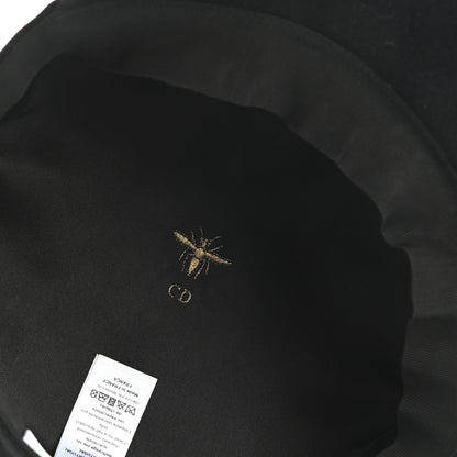 Christian Dior Felt Cap 58 Black 7 of 8