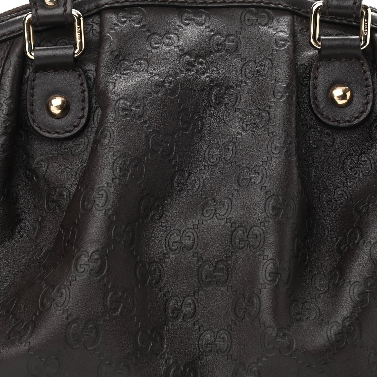 Gucci Guccissima Medium Sukey Boston Chocolate 8 of 10