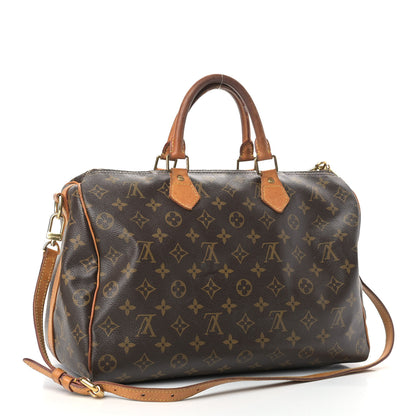 Louis Vuitton Monogram Speedy Bandouliere 35 3 of 11