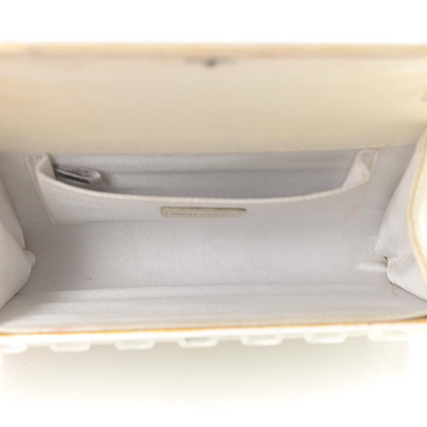 Acrylic Bubblewrap Candy Clutch White