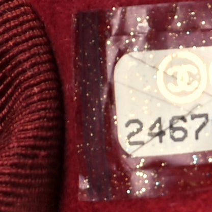 Chanel Lambskin Quilted Medium Boy Flap Burgundy 7 of 12