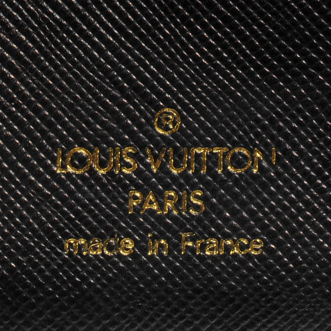 Mini Monogram Compact Wallet Black
