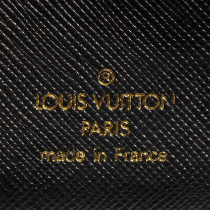Louis Vuitton Mini Monogram Compact Wallet Black 7 of 8