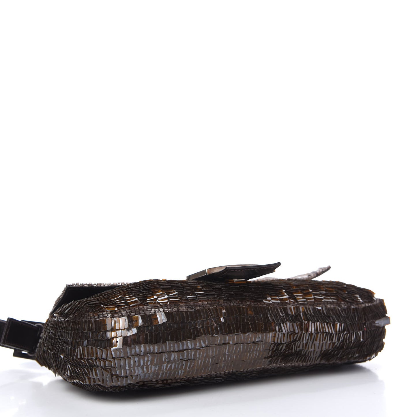Sequin Paillettes Baguette Brown