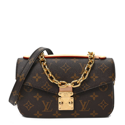 Louis Vuitton Monogram Pochette Metis East West 1 of 8