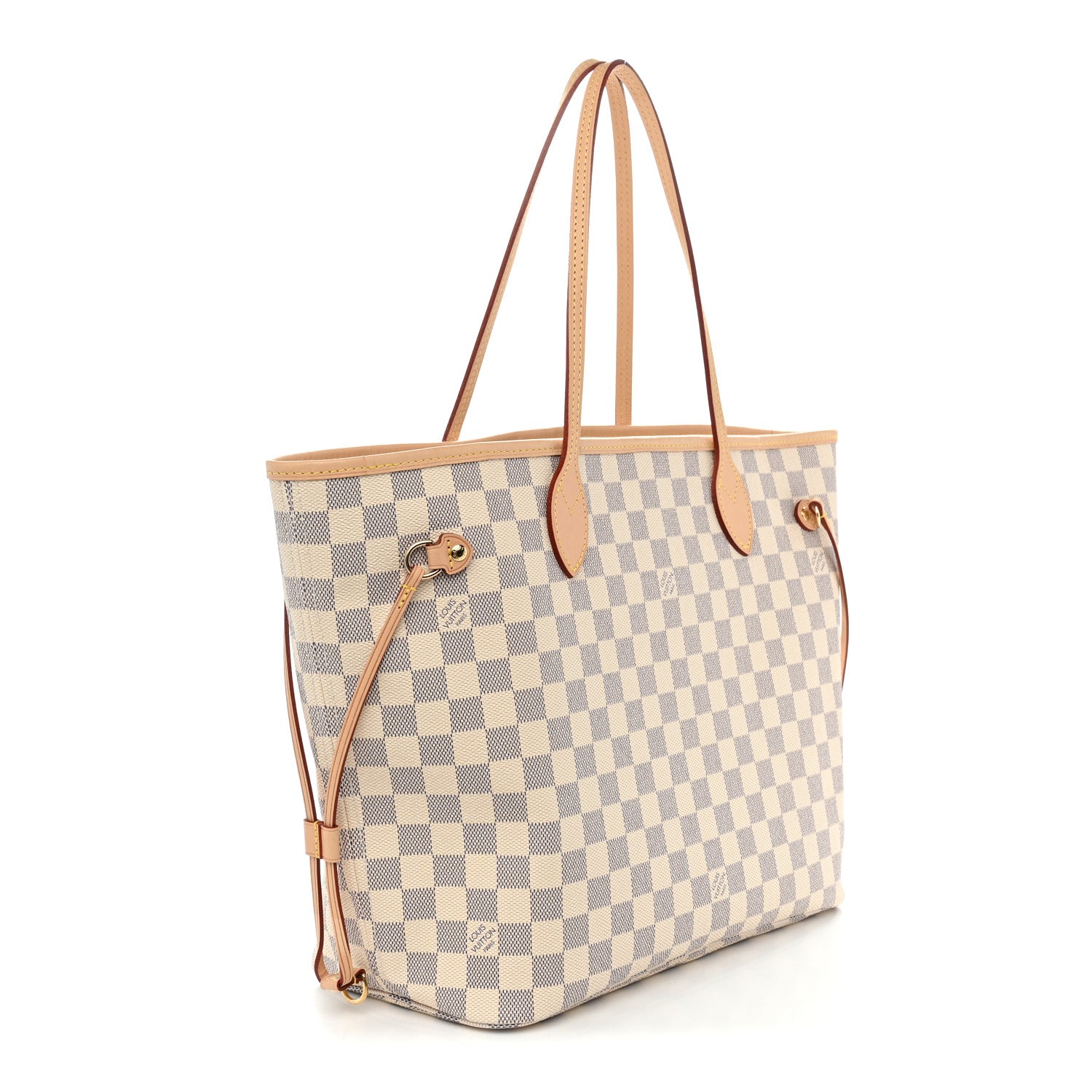 Louis Vuitton Damier Azur Neverfull MM 4 of 10