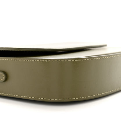 Mansur Gavriel Calfskin Flap Crossbody Bag Olive 8 of 14