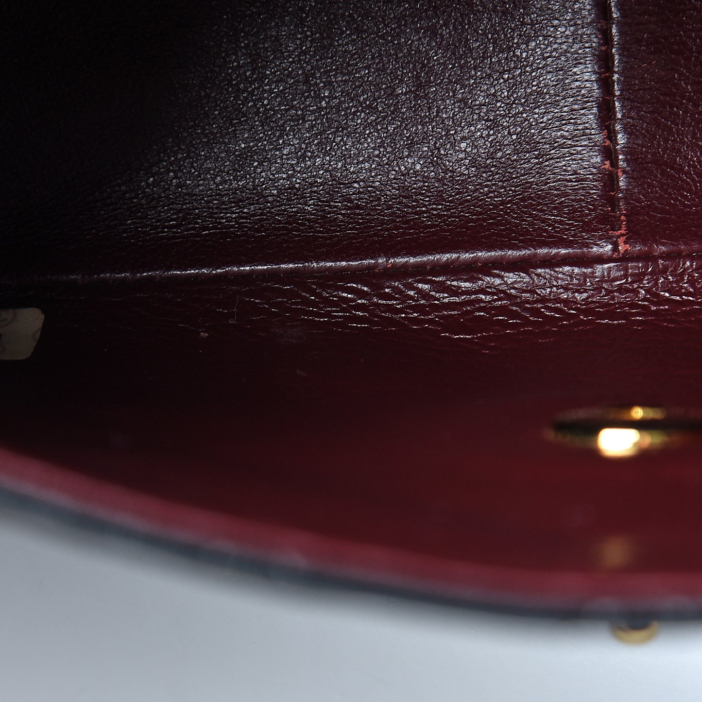 Lambskin Quilted Mini Square Flap Black